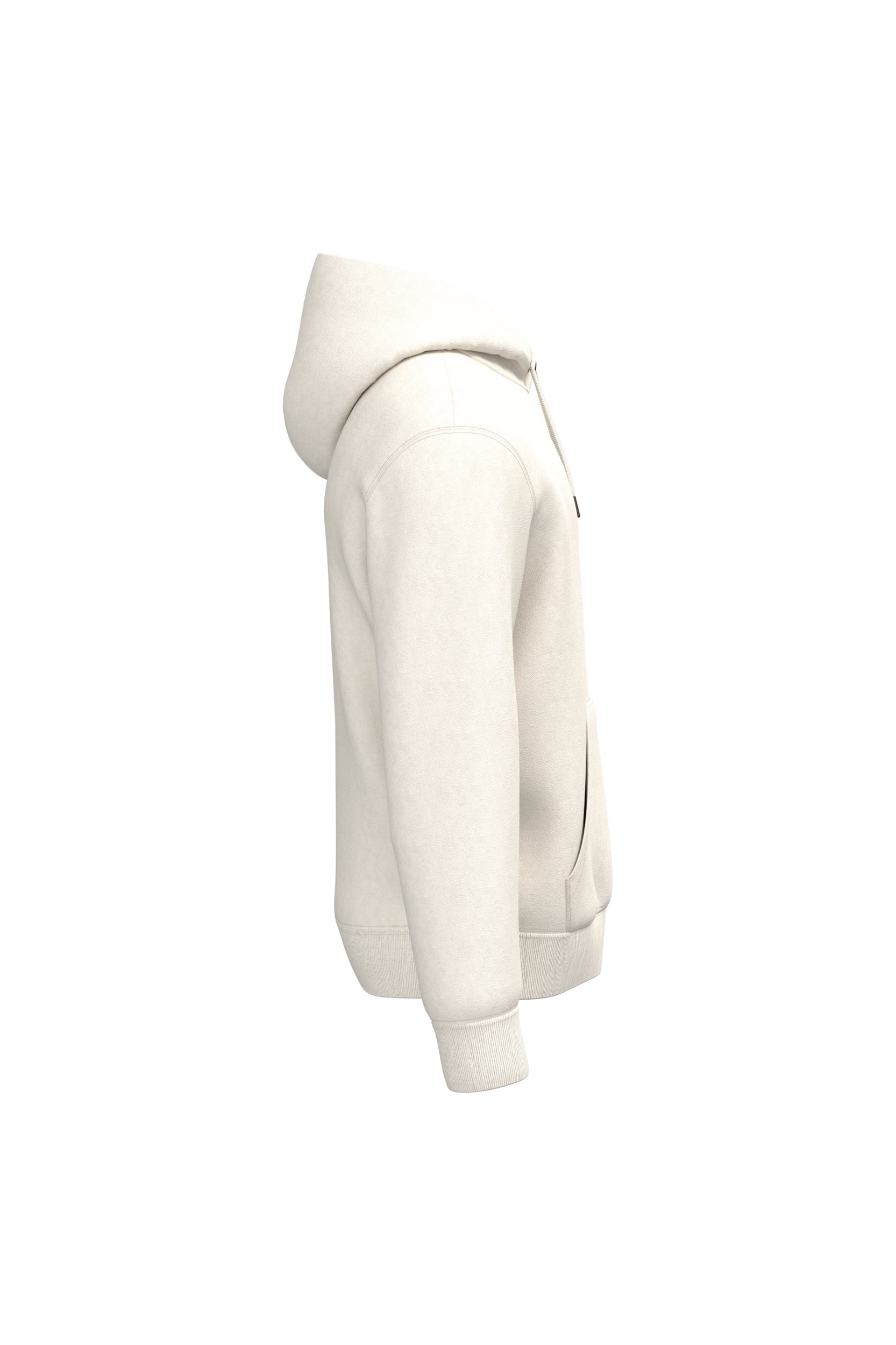 Ecologische uniseks sweater met capuchon