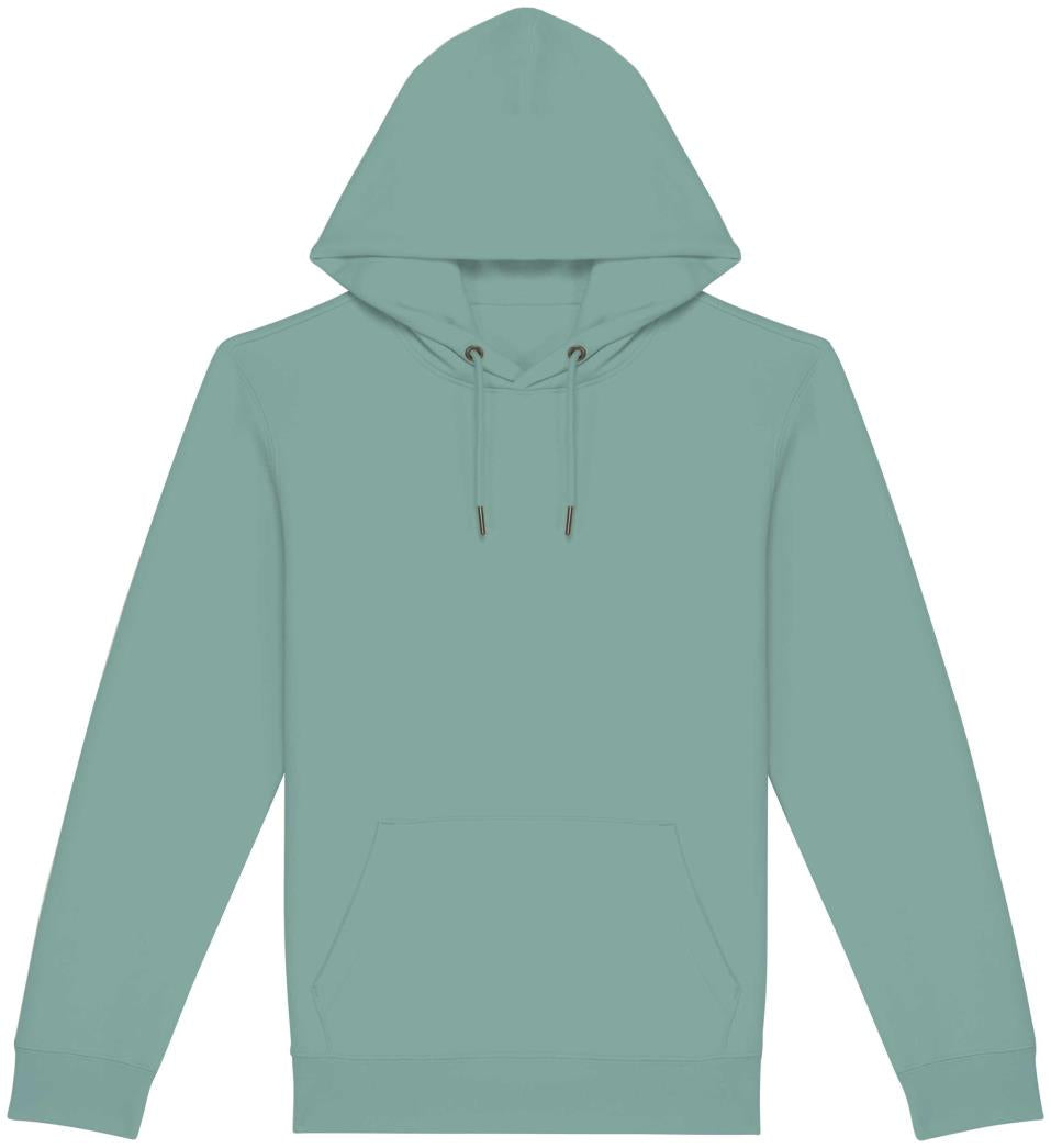 Ecologische uniseks sweater met capuchon