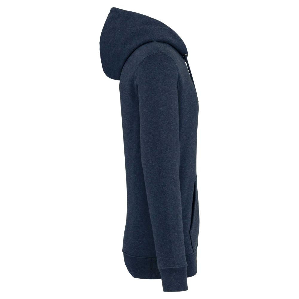 Ecologische uniseks sweater met capuchon