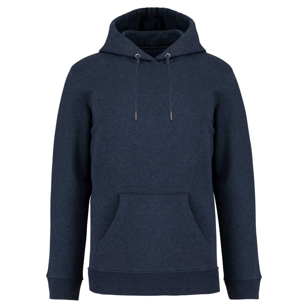 Ecologische uniseks sweater met capuchon