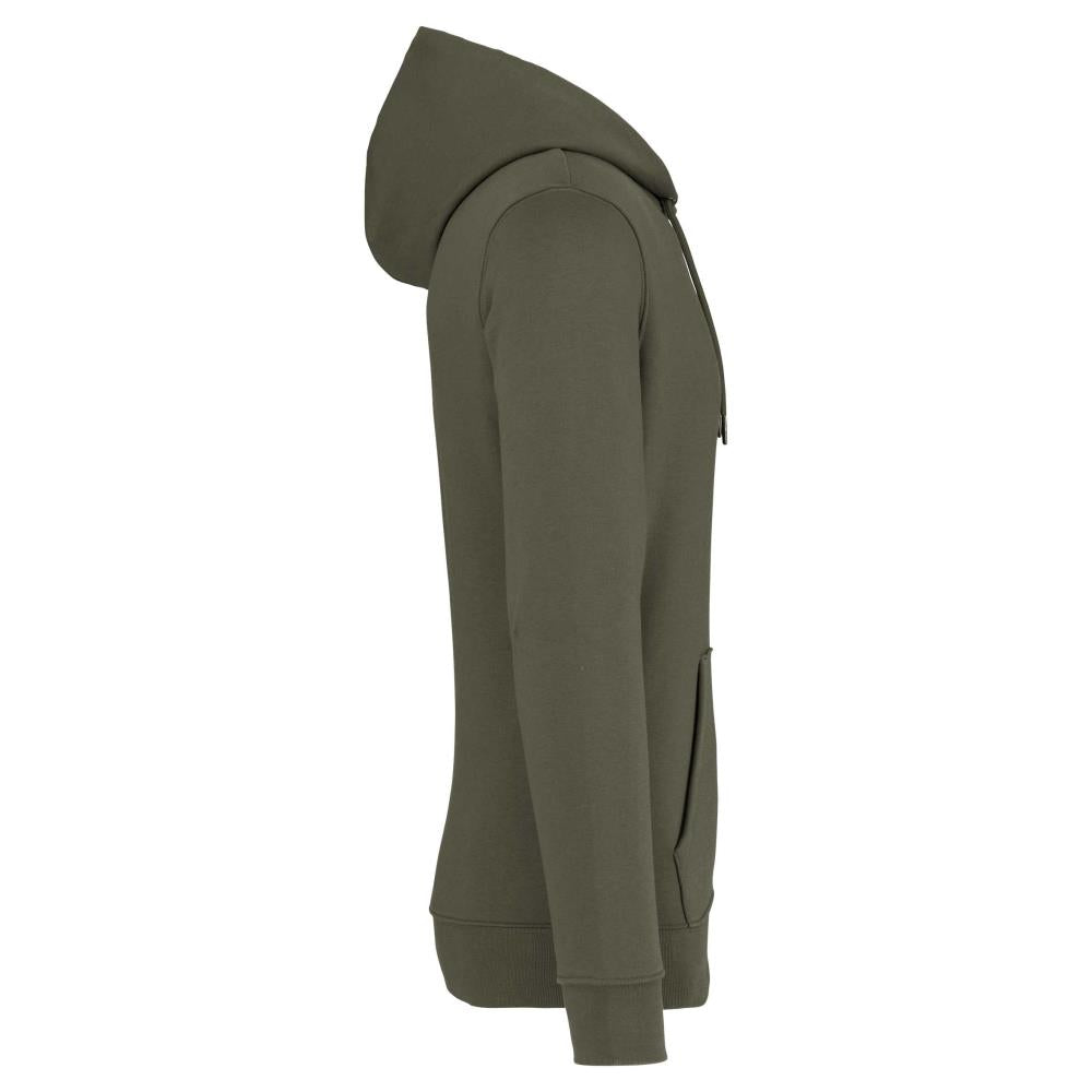 Ecologische uniseks sweater met capuchon