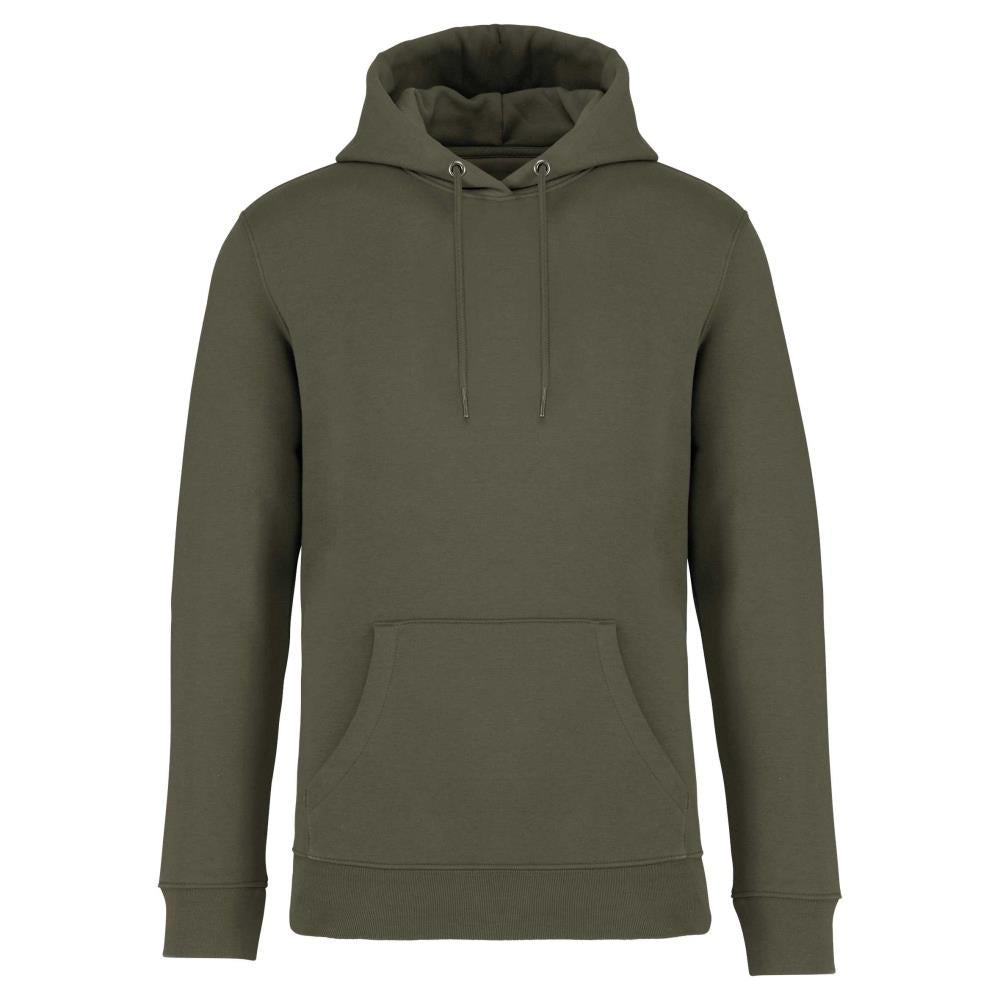Ecologische uniseks sweater met capuchon