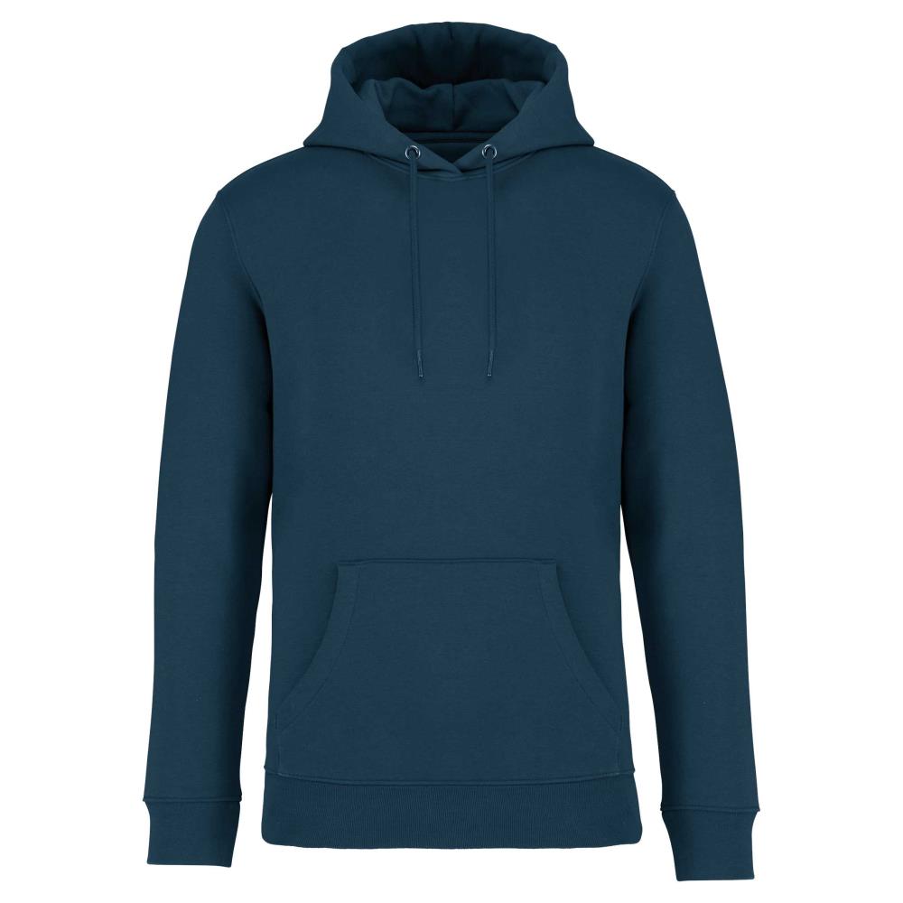 Ecologische uniseks sweater met capuchon