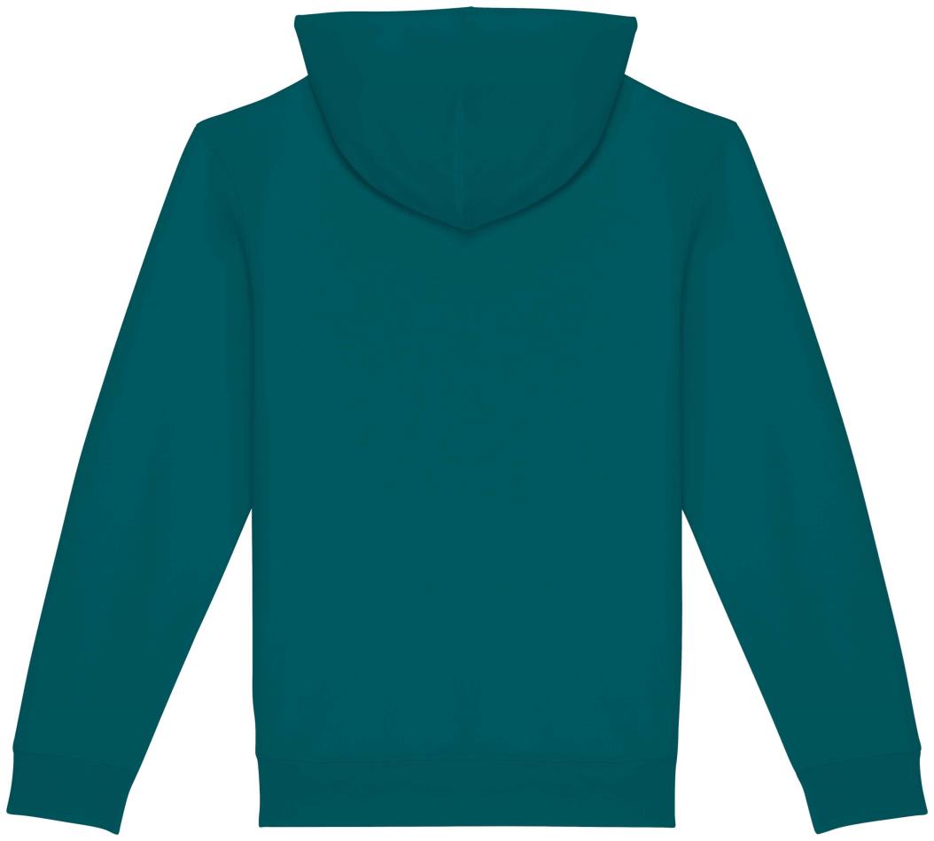 Ecologische uniseks sweater met capuchon