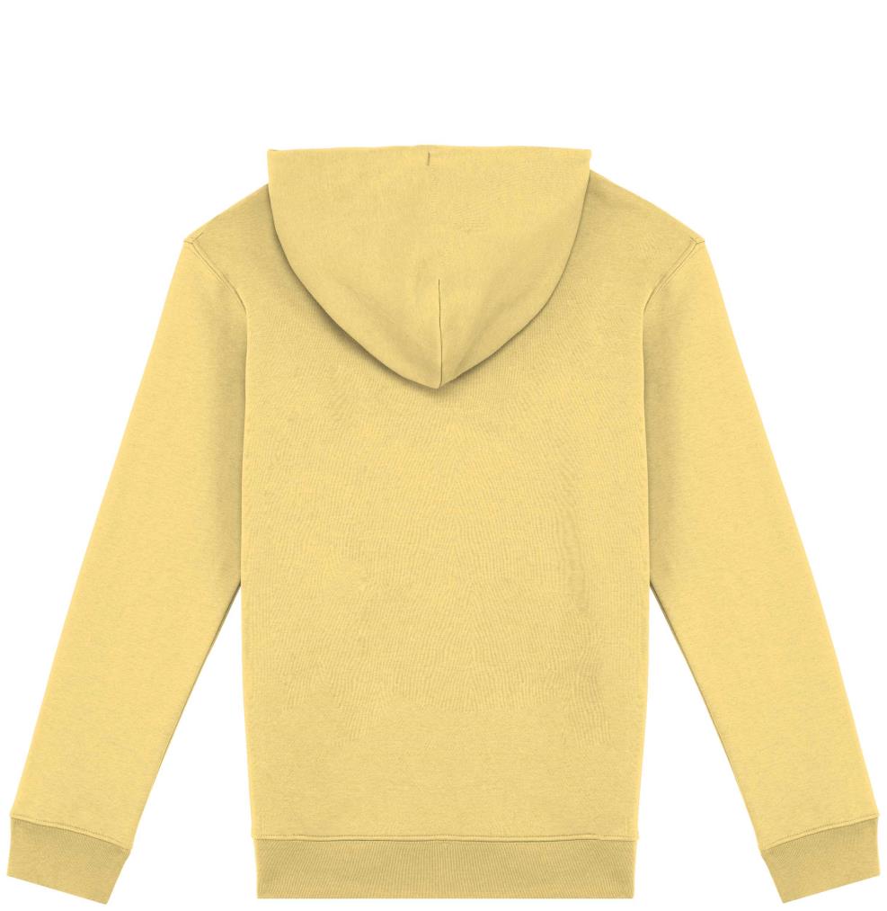 Ecologische uniseks sweater met capuchon
