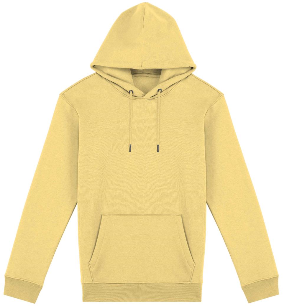 Ecologische uniseks sweater met capuchon