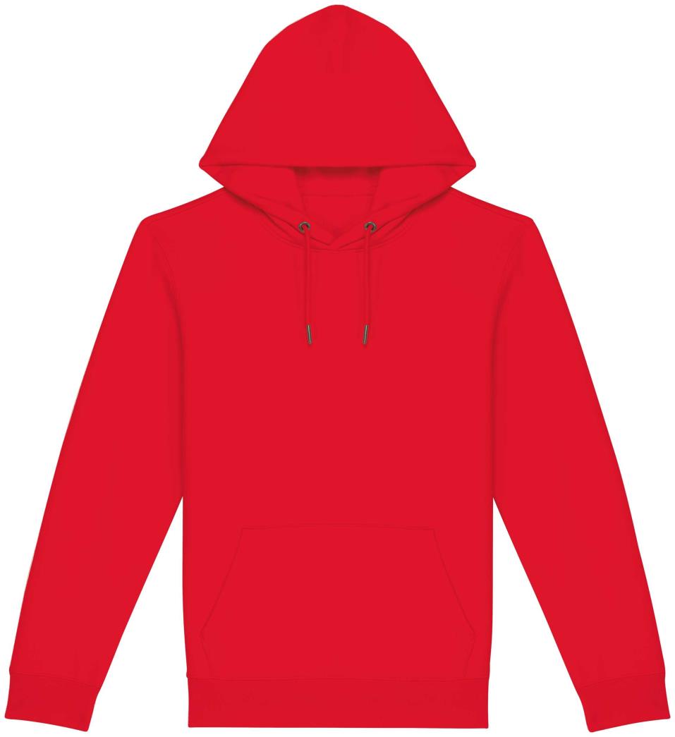 Ecologische uniseks sweater met capuchon