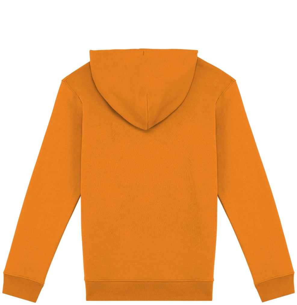 Ecologische uniseks sweater met capuchon