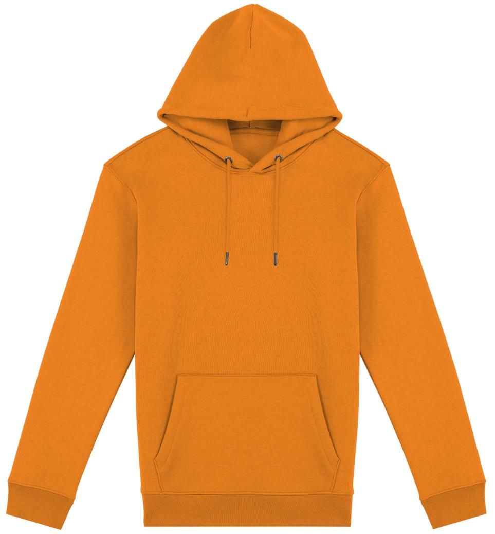 Ecologische uniseks sweater met capuchon