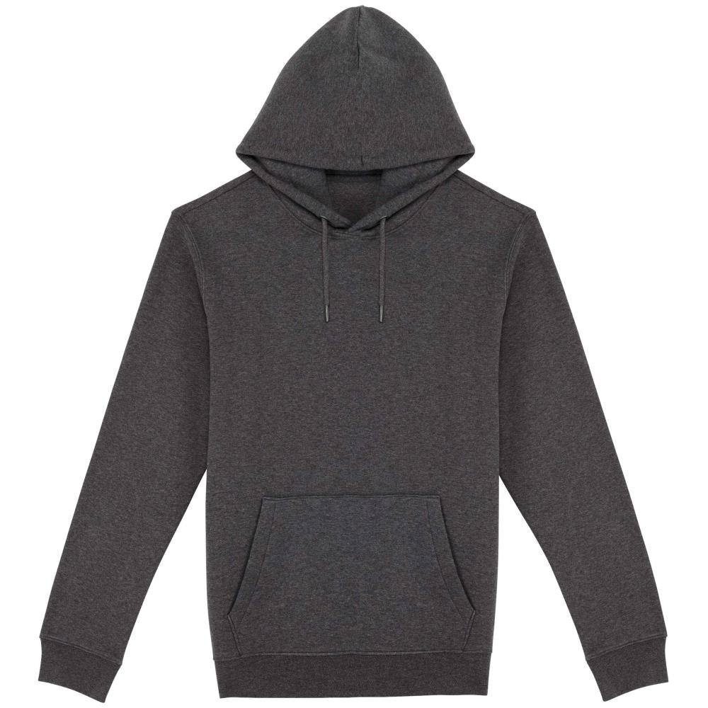 Ecologische uniseks sweater met capuchon
