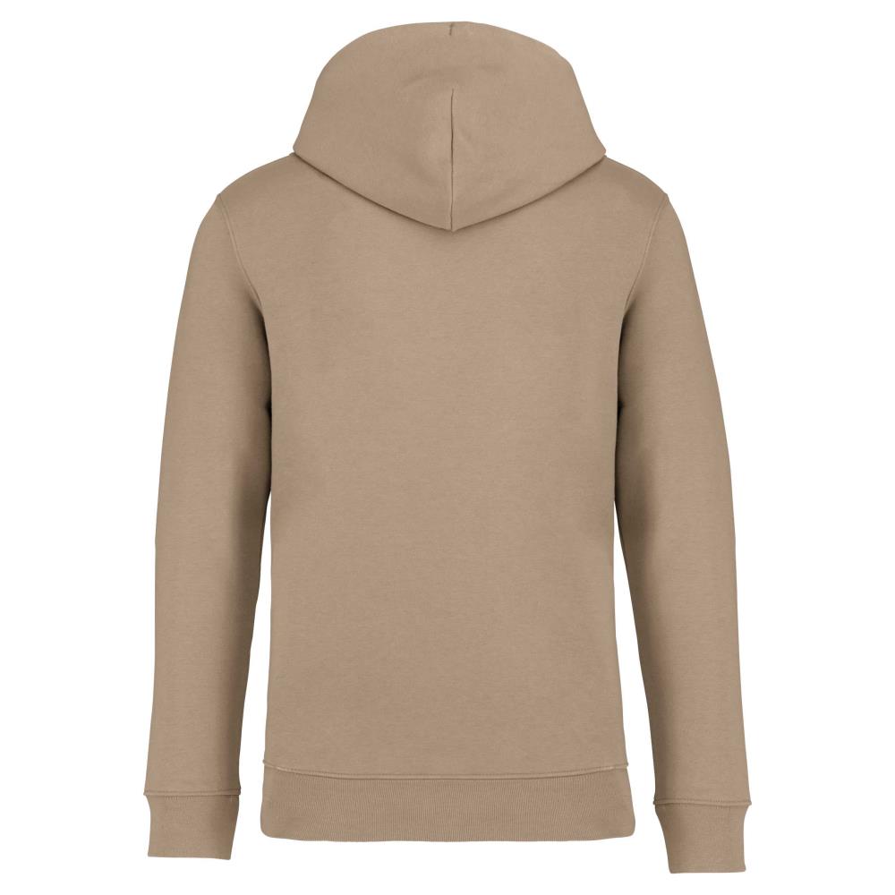 Ecologische uniseks sweater met capuchon
