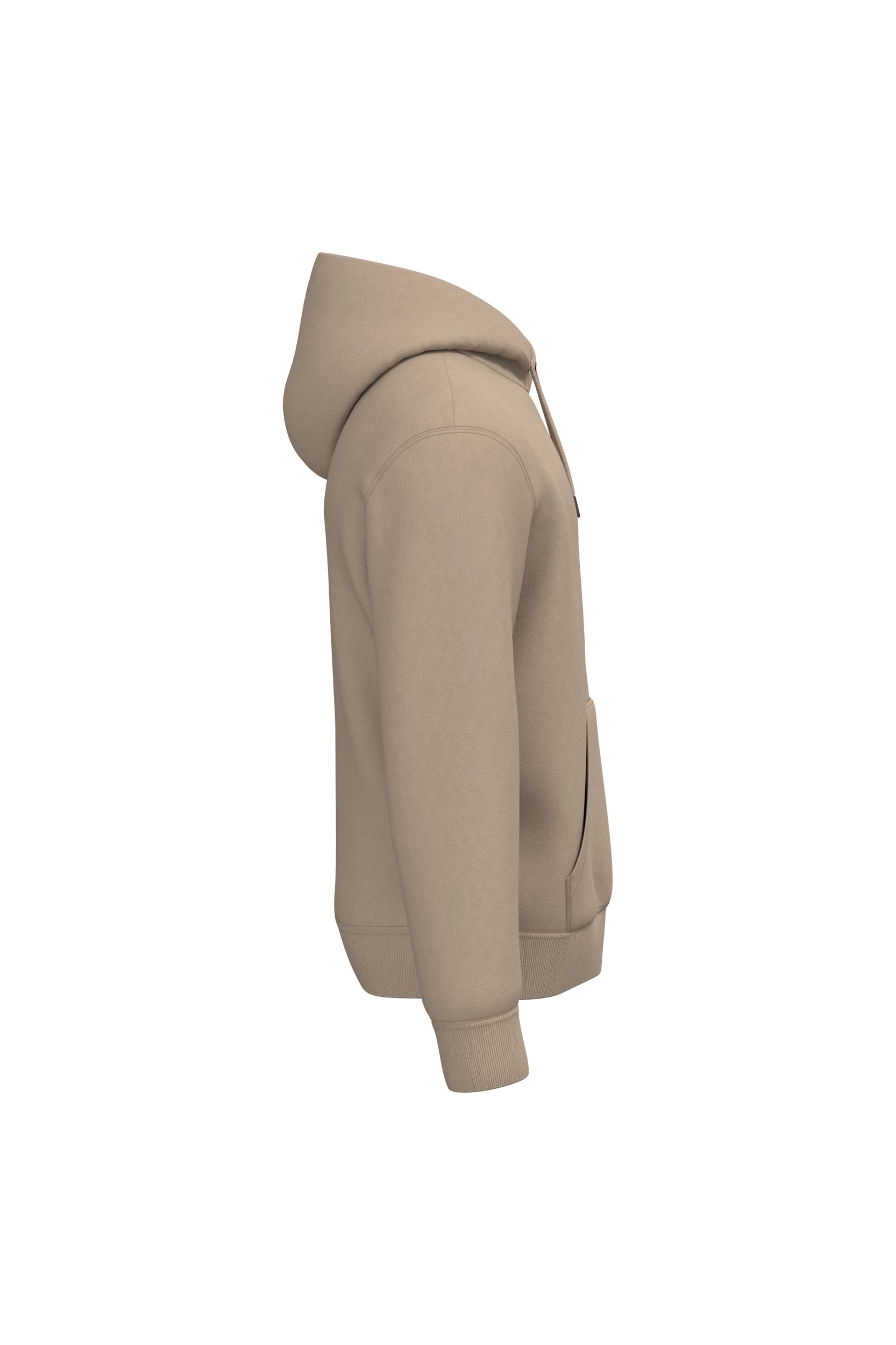 Ecologische uniseks sweater met capuchon