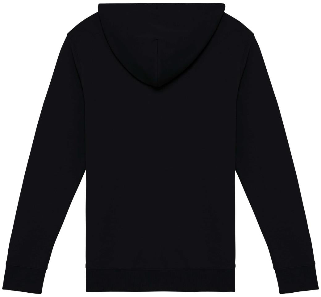 Ecologische uniseks sweatvest met capuchon