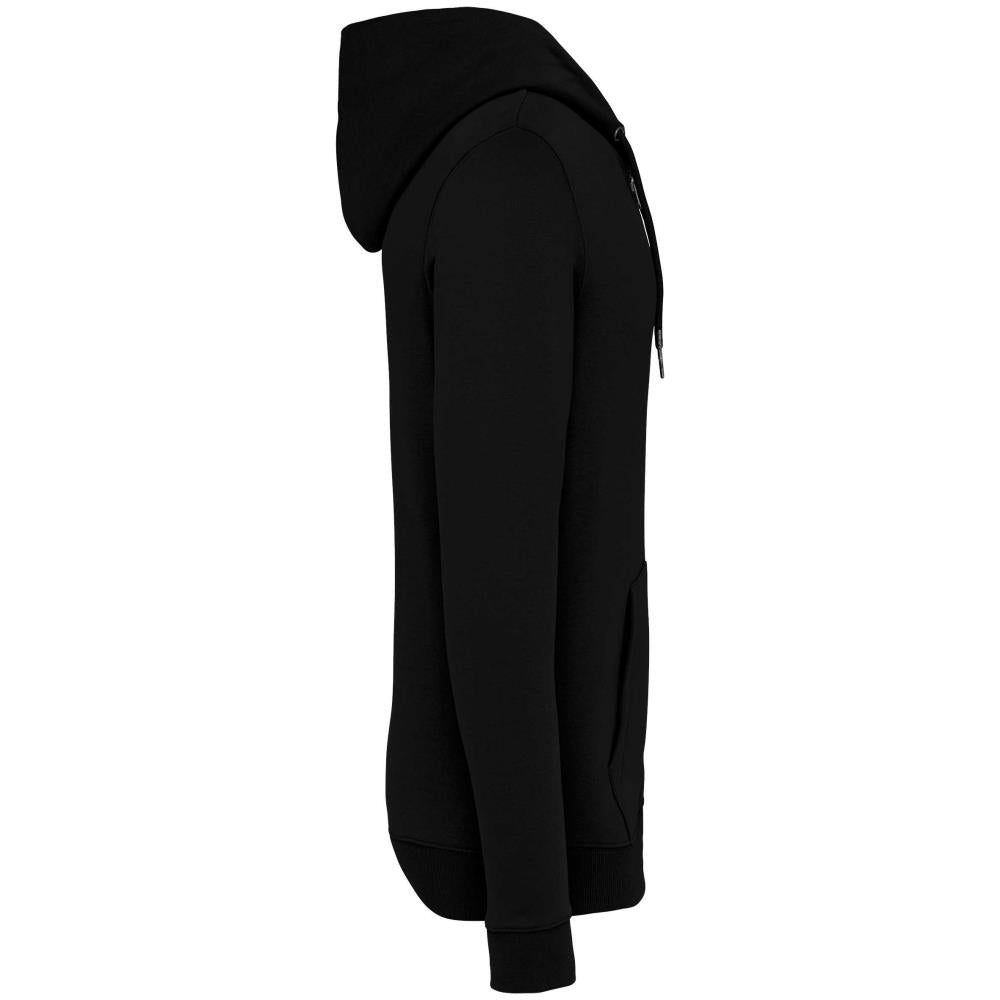 Ecologische uniseks sweatvest met capuchon