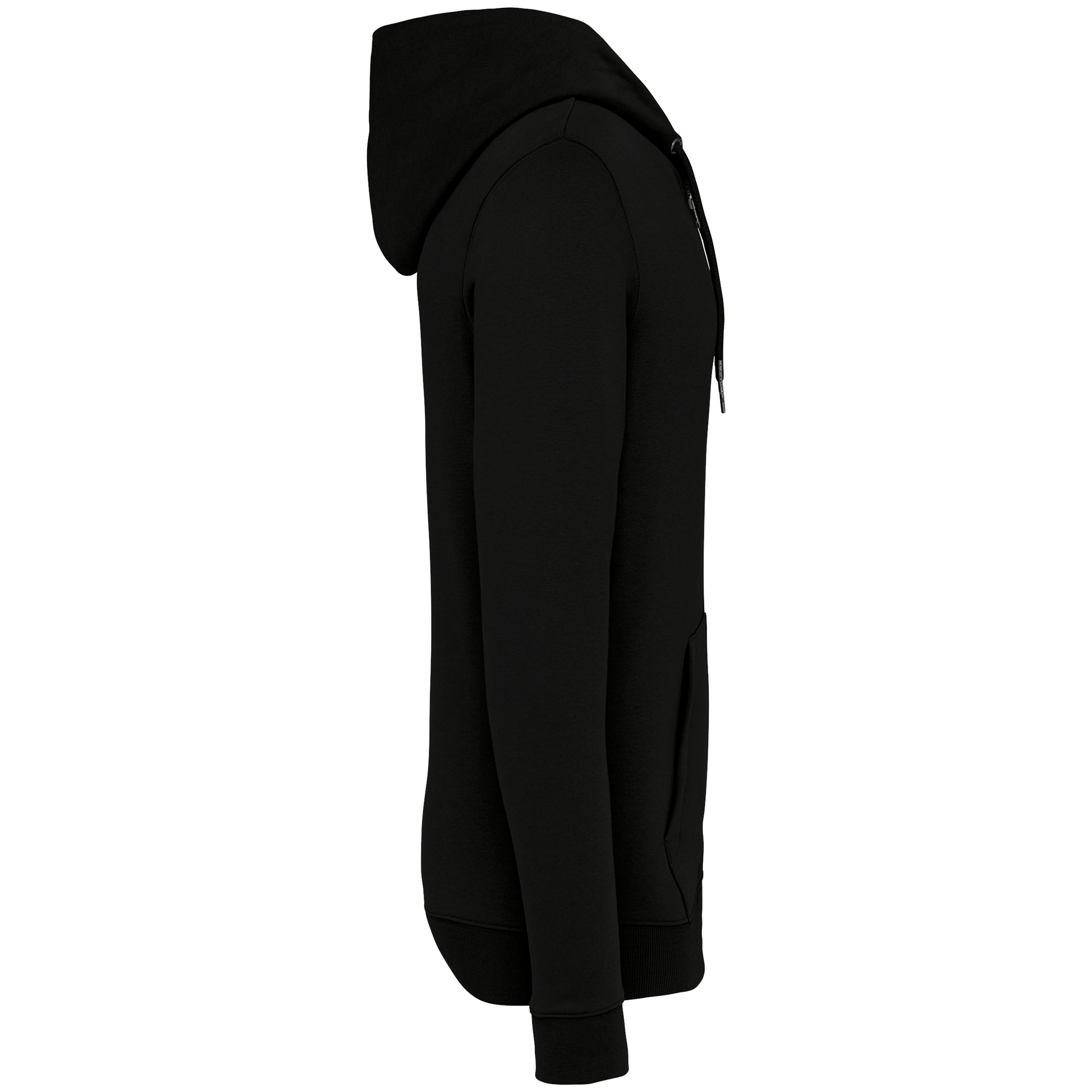 Ecologische uniseks sweatvest met capuchon
