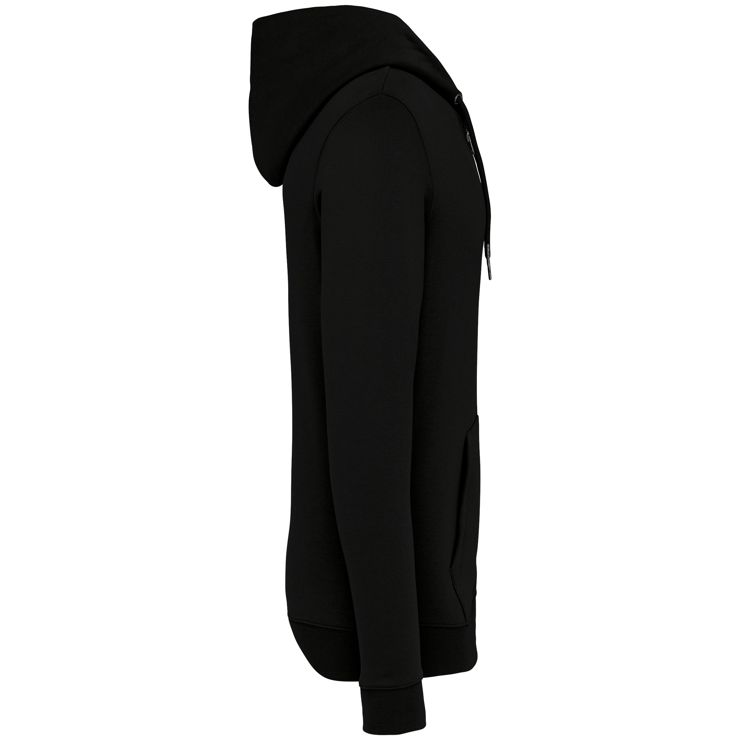 Ecologische uniseks sweatvest met capuchon