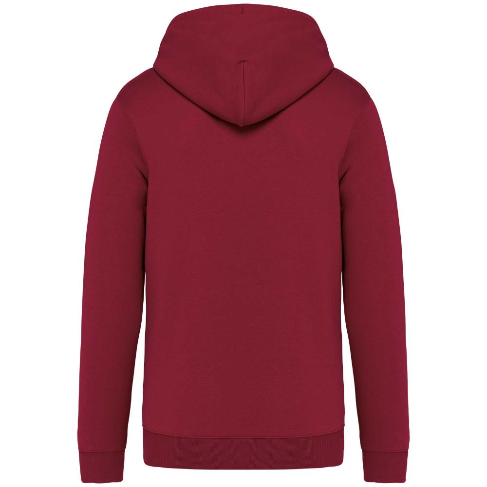 Ecologische uniseks sweatvest met capuchon