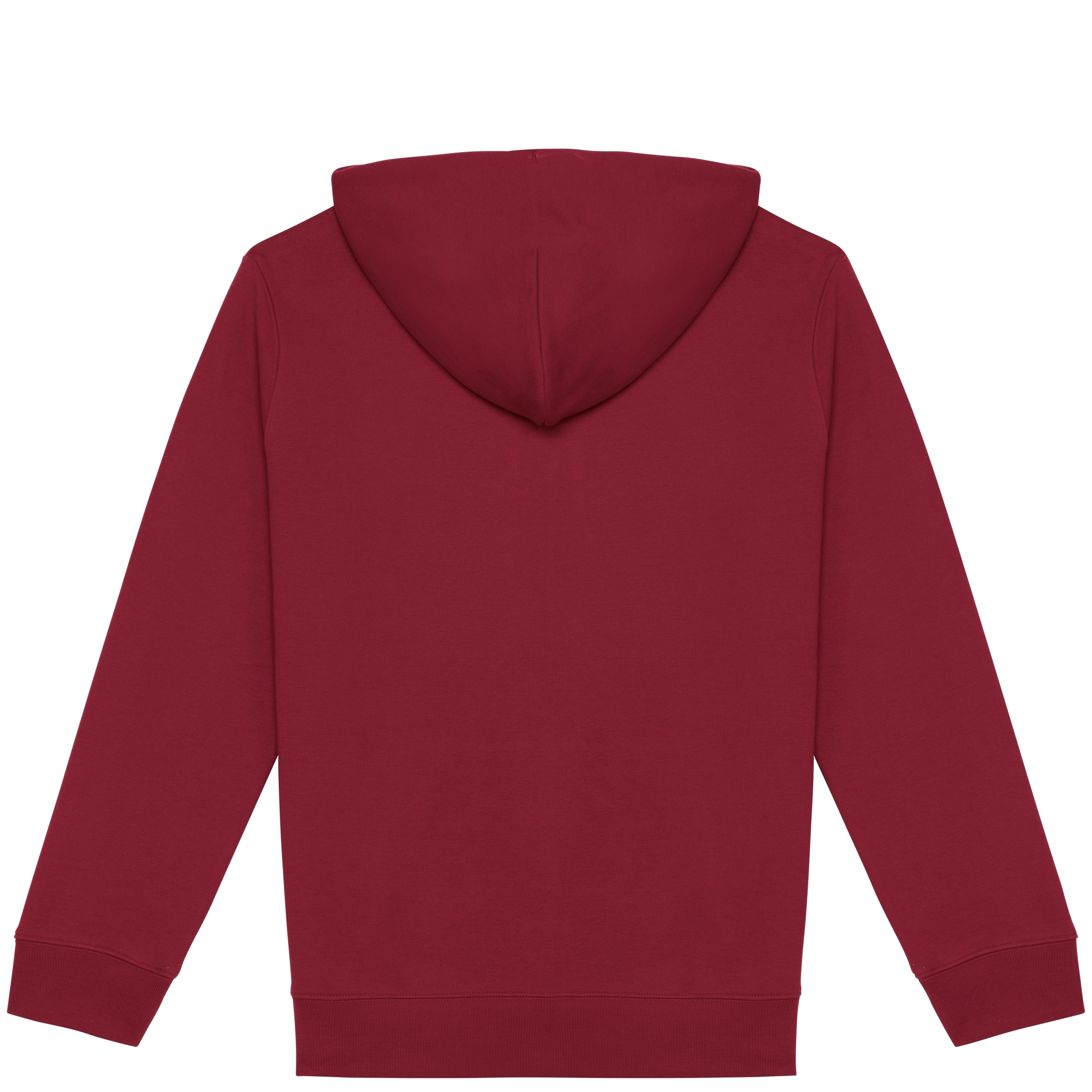 Ecologische uniseks sweatvest met capuchon