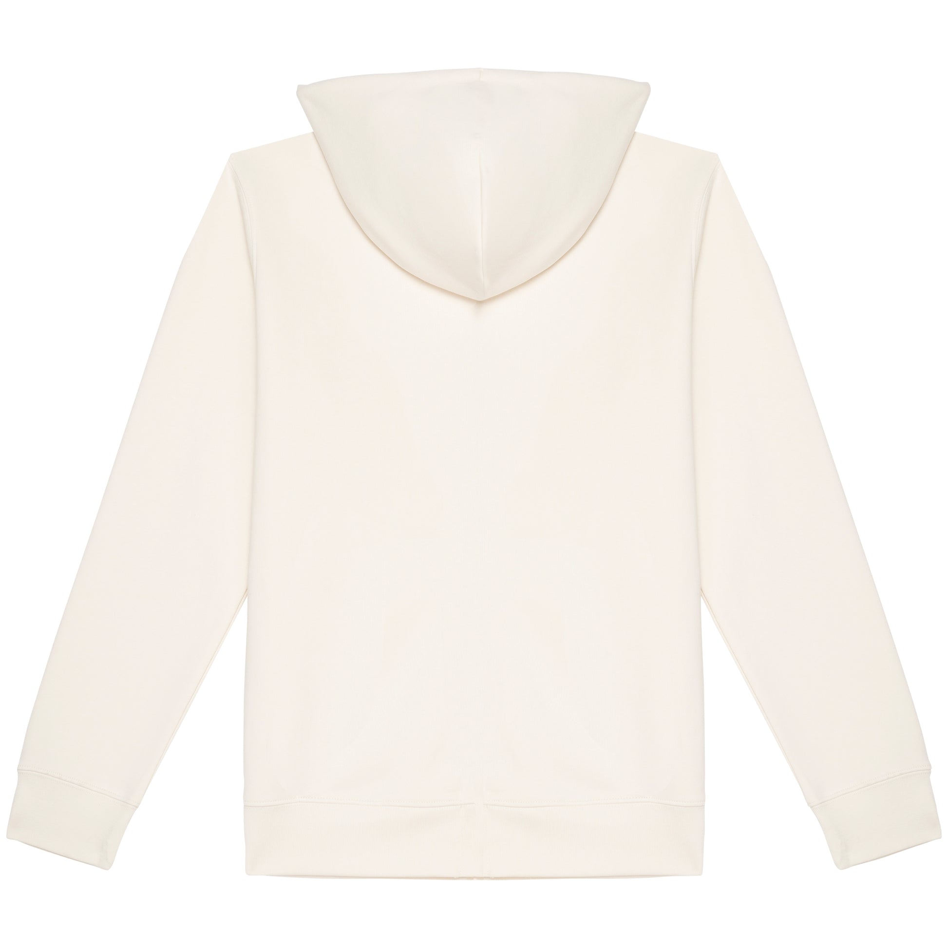 Ecologische uniseks sweatvest met capuchon