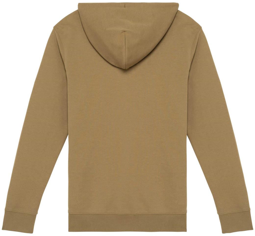 Ecologische uniseks sweatvest met capuchon