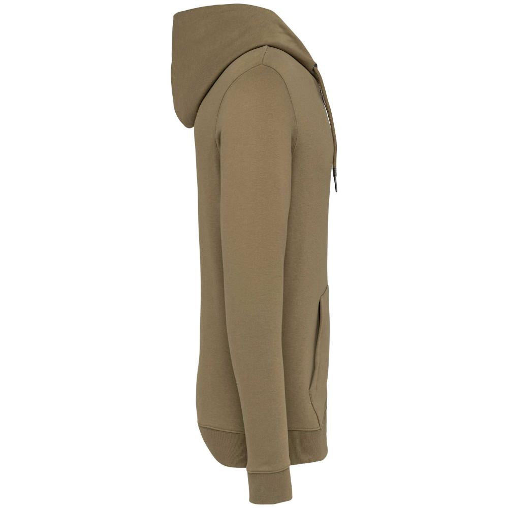 Ecologische uniseks sweatvest met capuchon