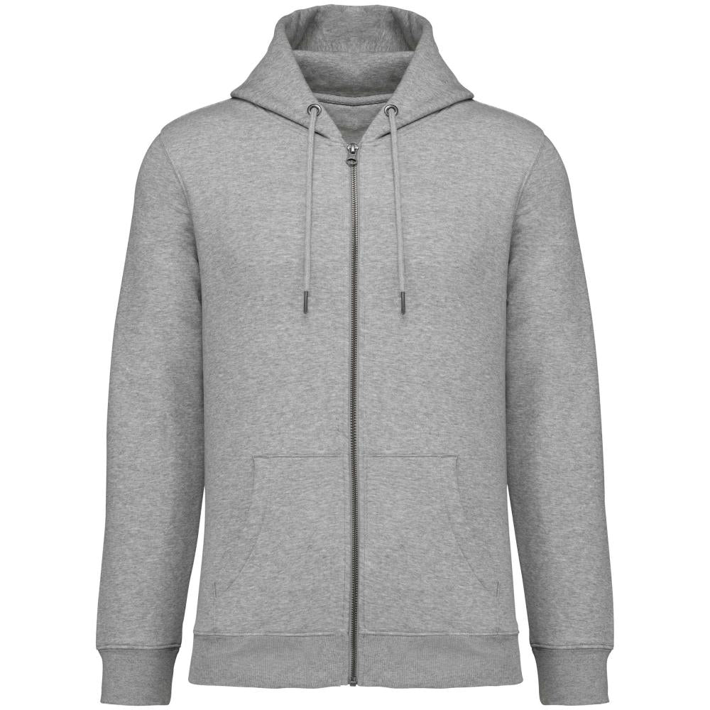 Ecologische uniseks sweatvest met capuchon