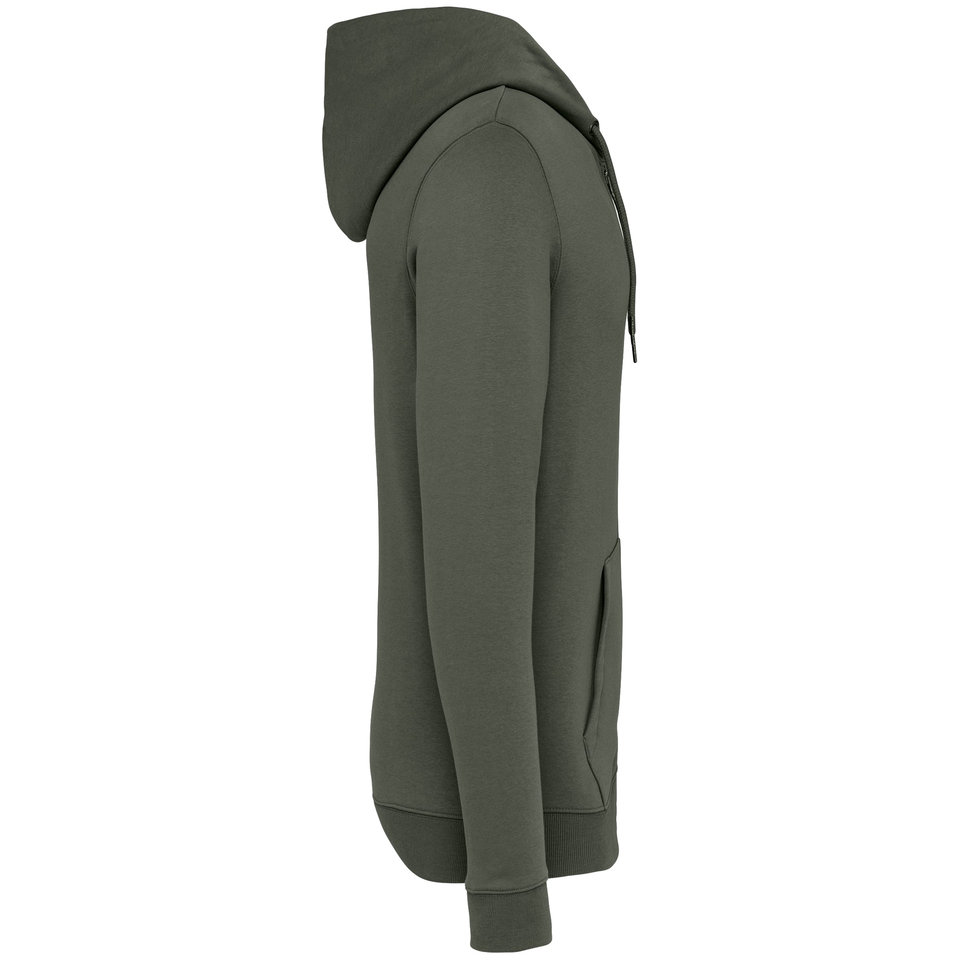 Ecologische uniseks sweatvest met capuchon