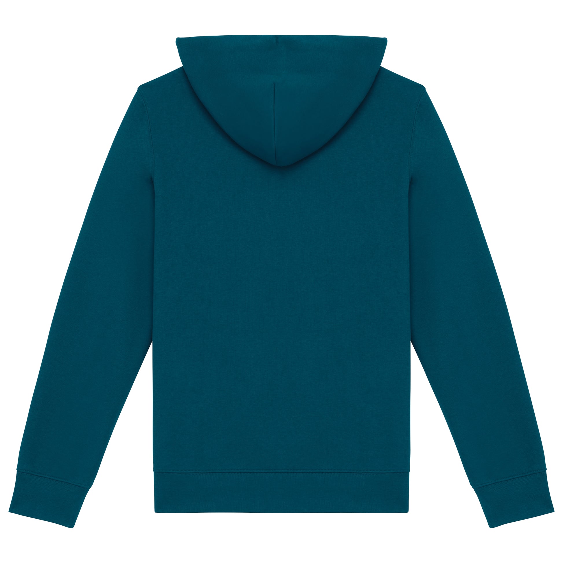 Ecologische uniseks sweatvest met capuchon