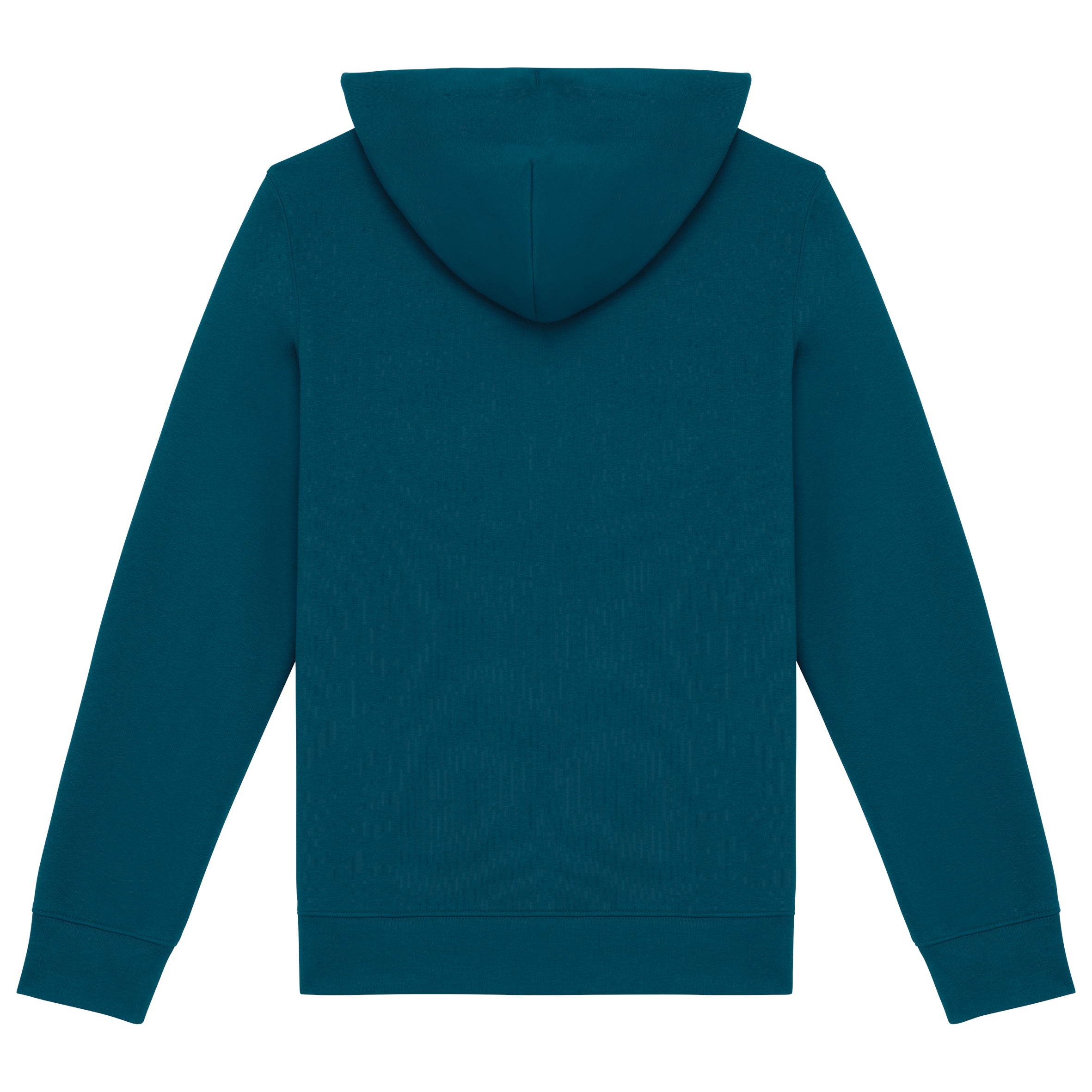Ecologische uniseks sweatvest met capuchon