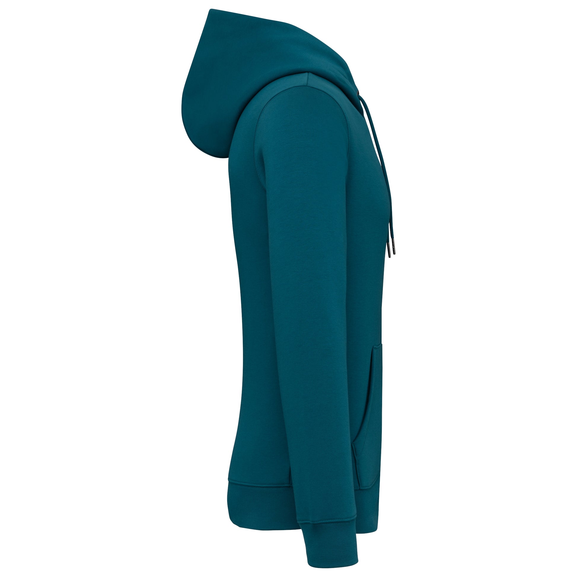 Ecologische uniseks sweatvest met capuchon