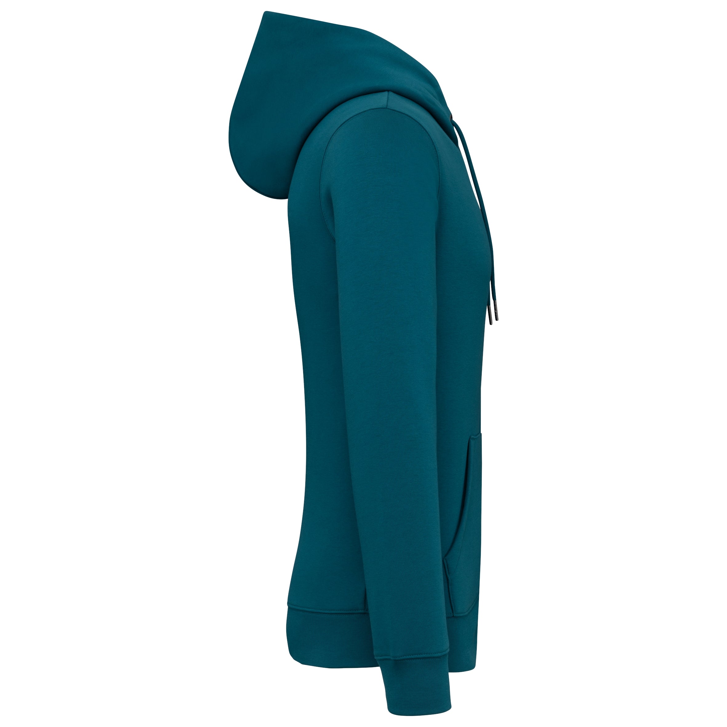 Ecologische uniseks sweatvest met capuchon
