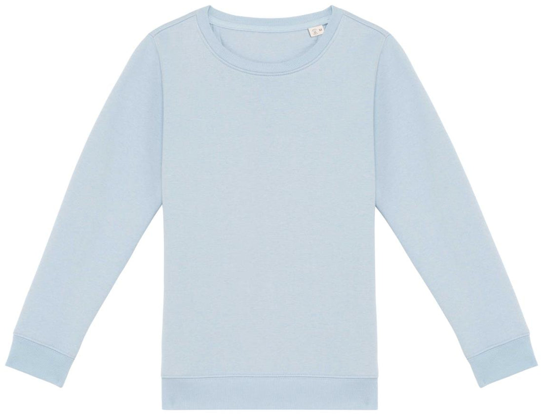 Ecologische kindersweater met ronde hals