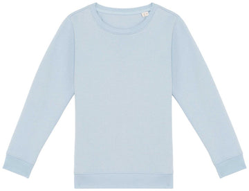 Ecologische kindersweater met ronde hals