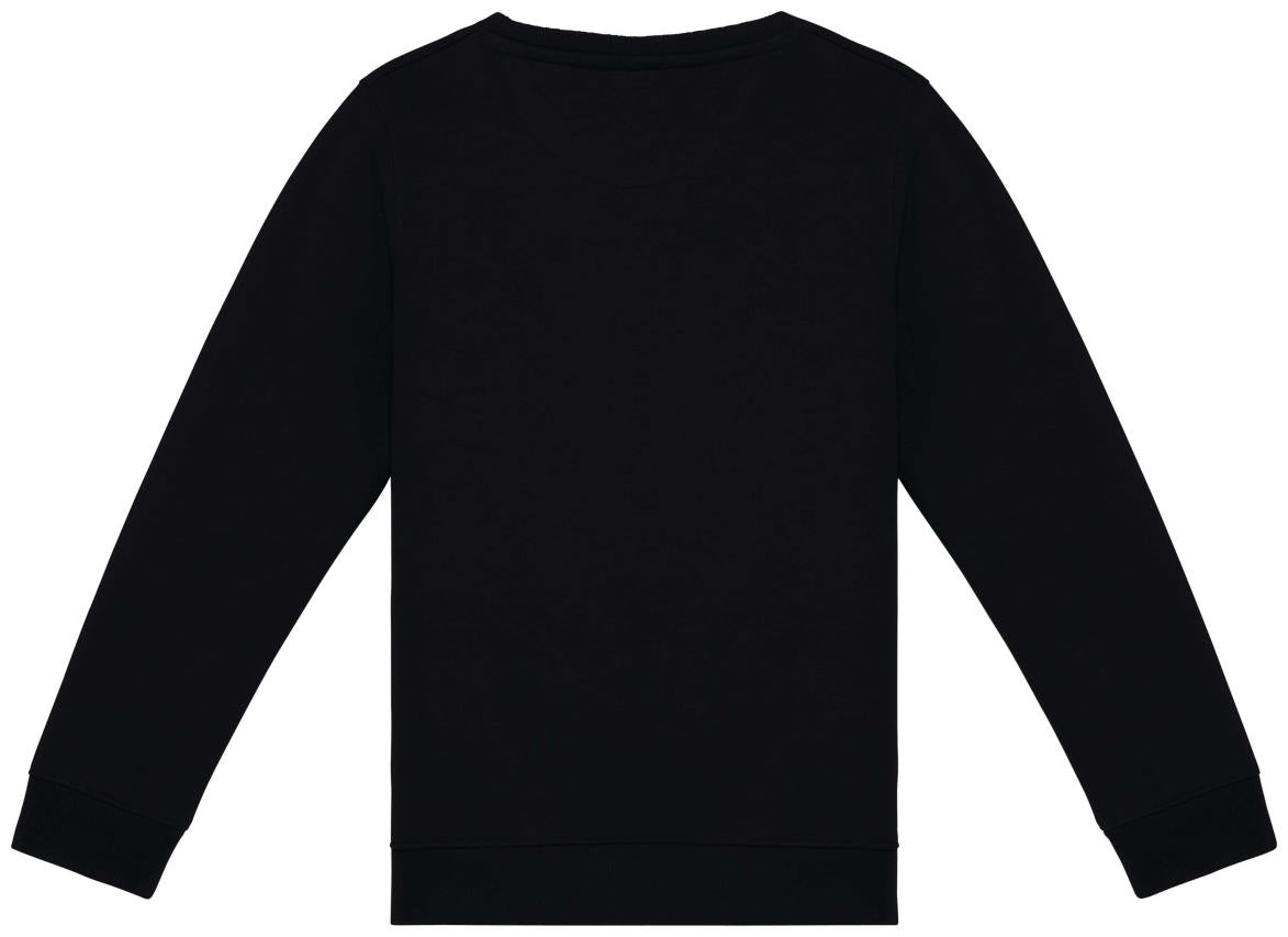 Ecologische kindersweater met ronde hals