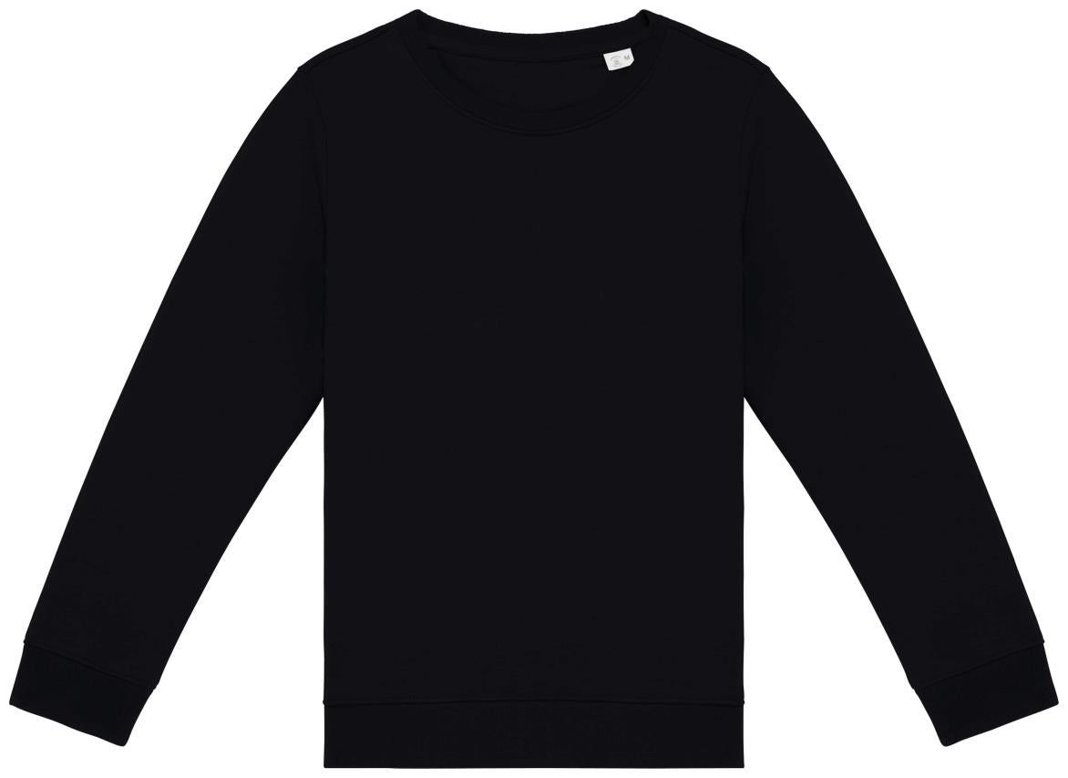 Ecologische kindersweater met ronde hals