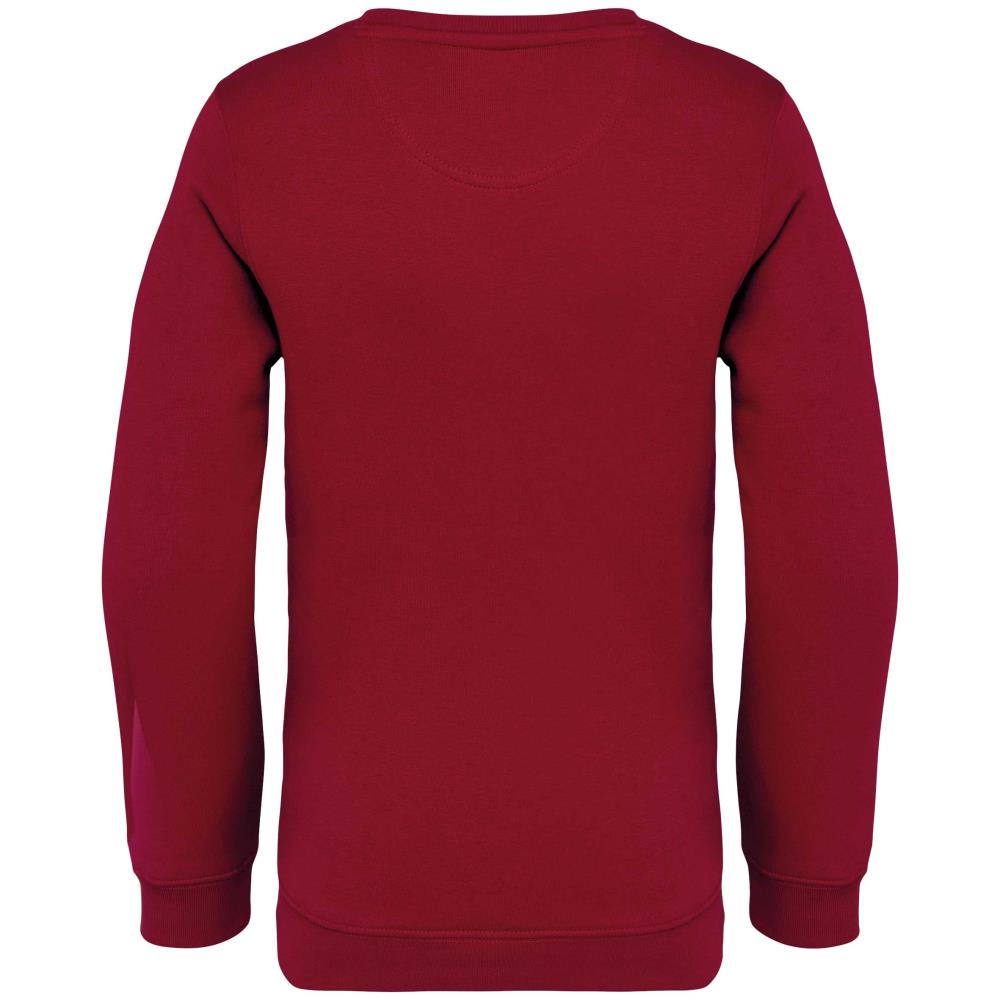 Ecologische kindersweater met ronde hals