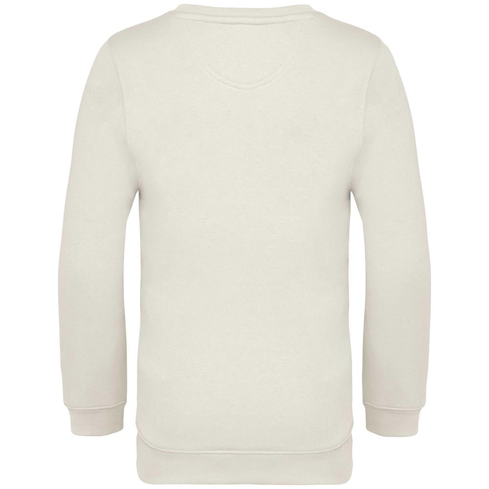 Ecologische kindersweater met ronde hals