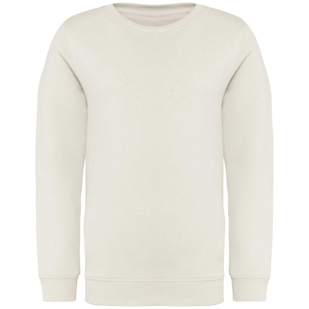 Ecologische kindersweater met ronde hals