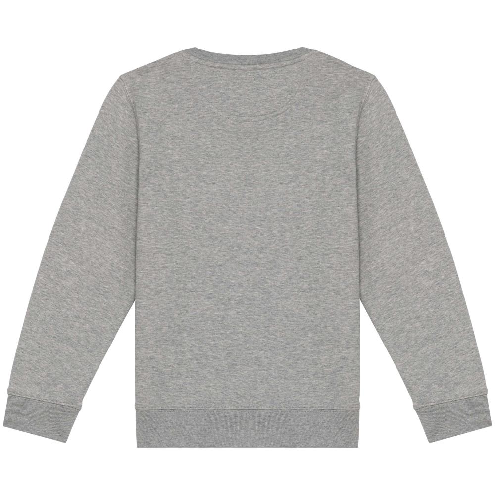 Ecologische kindersweater met ronde hals