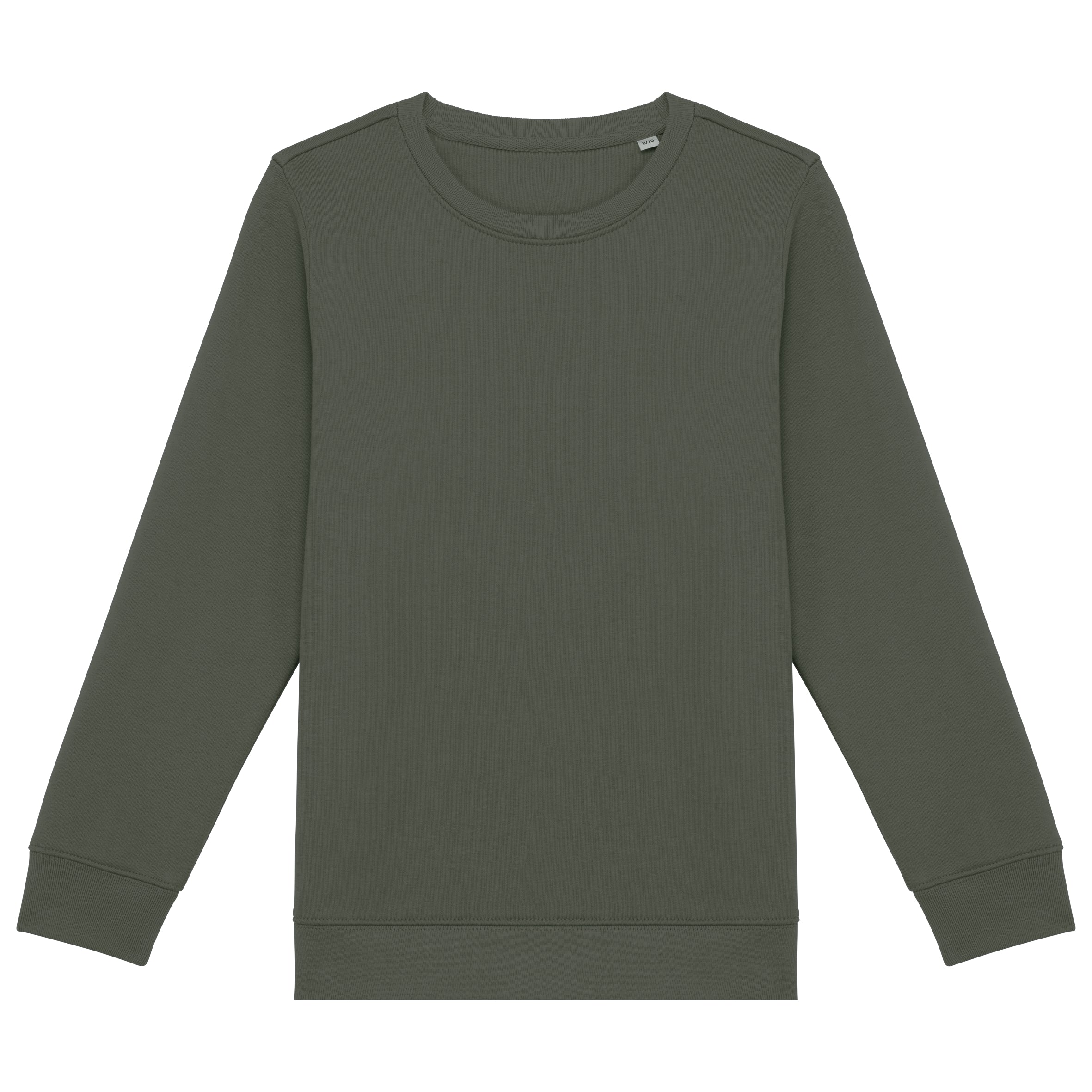 Ecologische kindersweater met ronde hals
