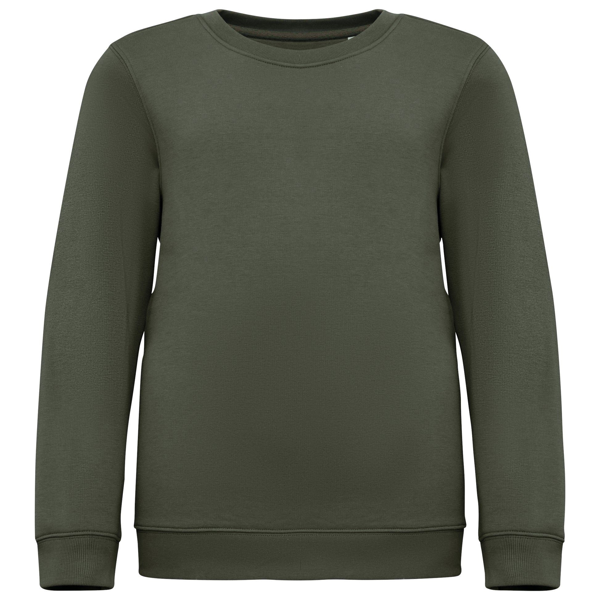 Ecologische kindersweater met ronde hals