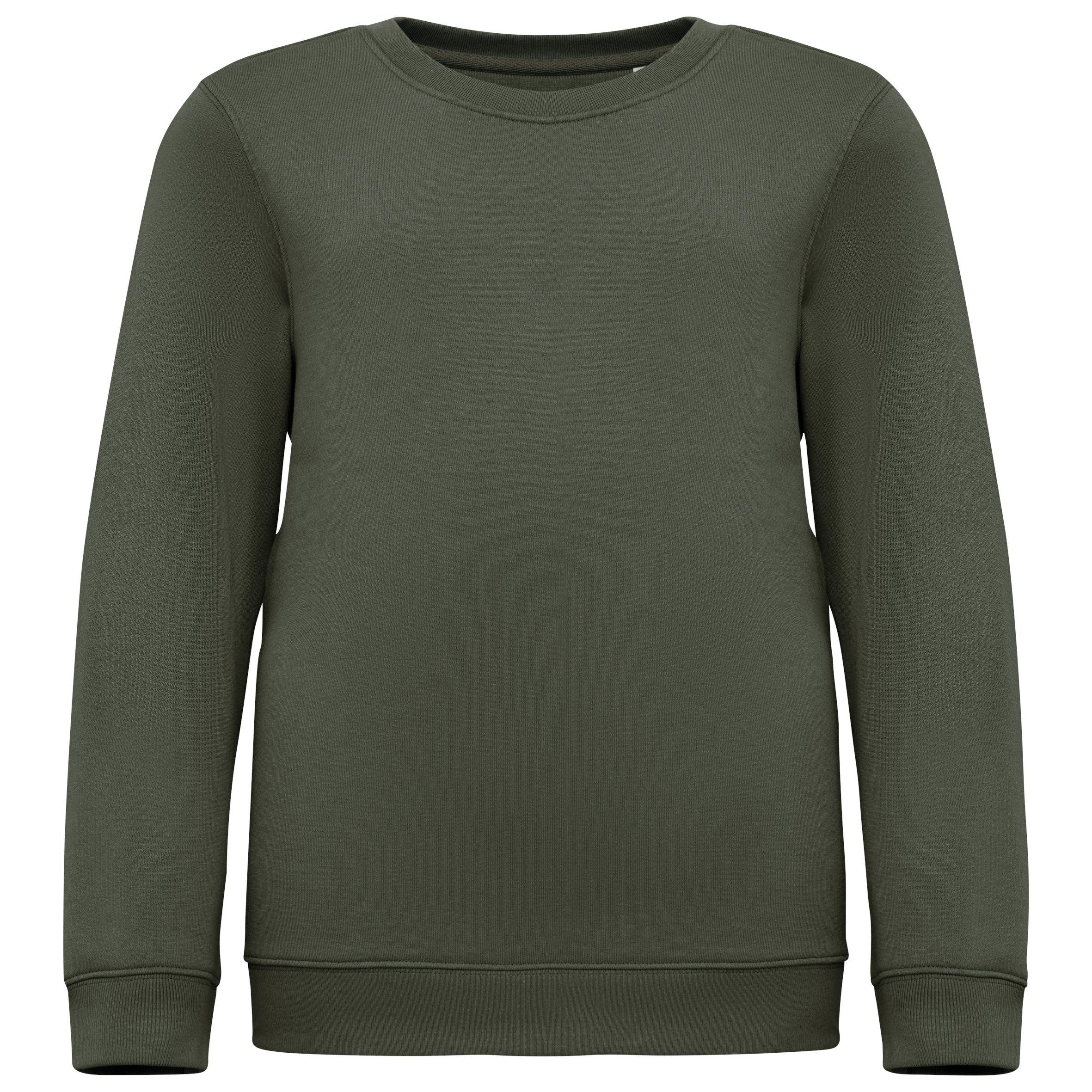 Ecologische kindersweater met ronde hals