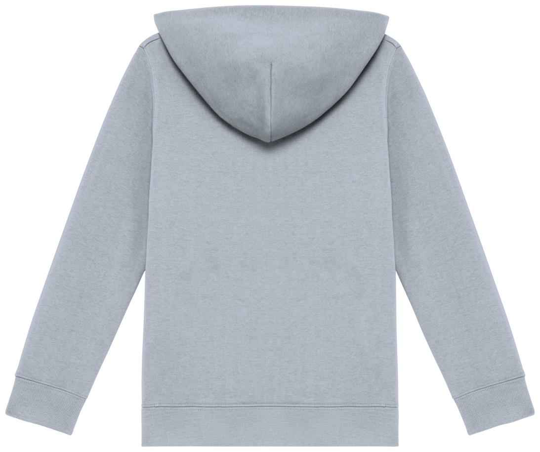 Ecologische kindersweater met capuchon