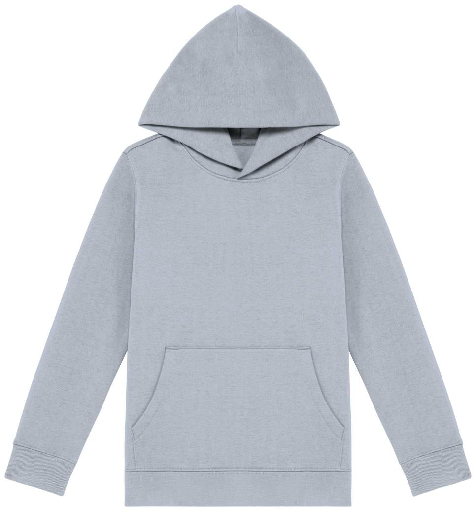 Ecologische kindersweater met capuchon