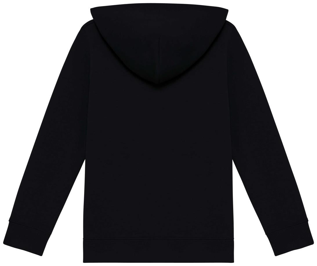 Ecologische kindersweater met capuchon