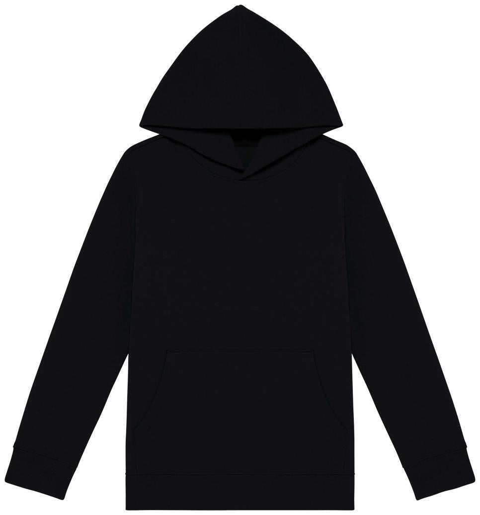 Ecologische kindersweater met capuchon