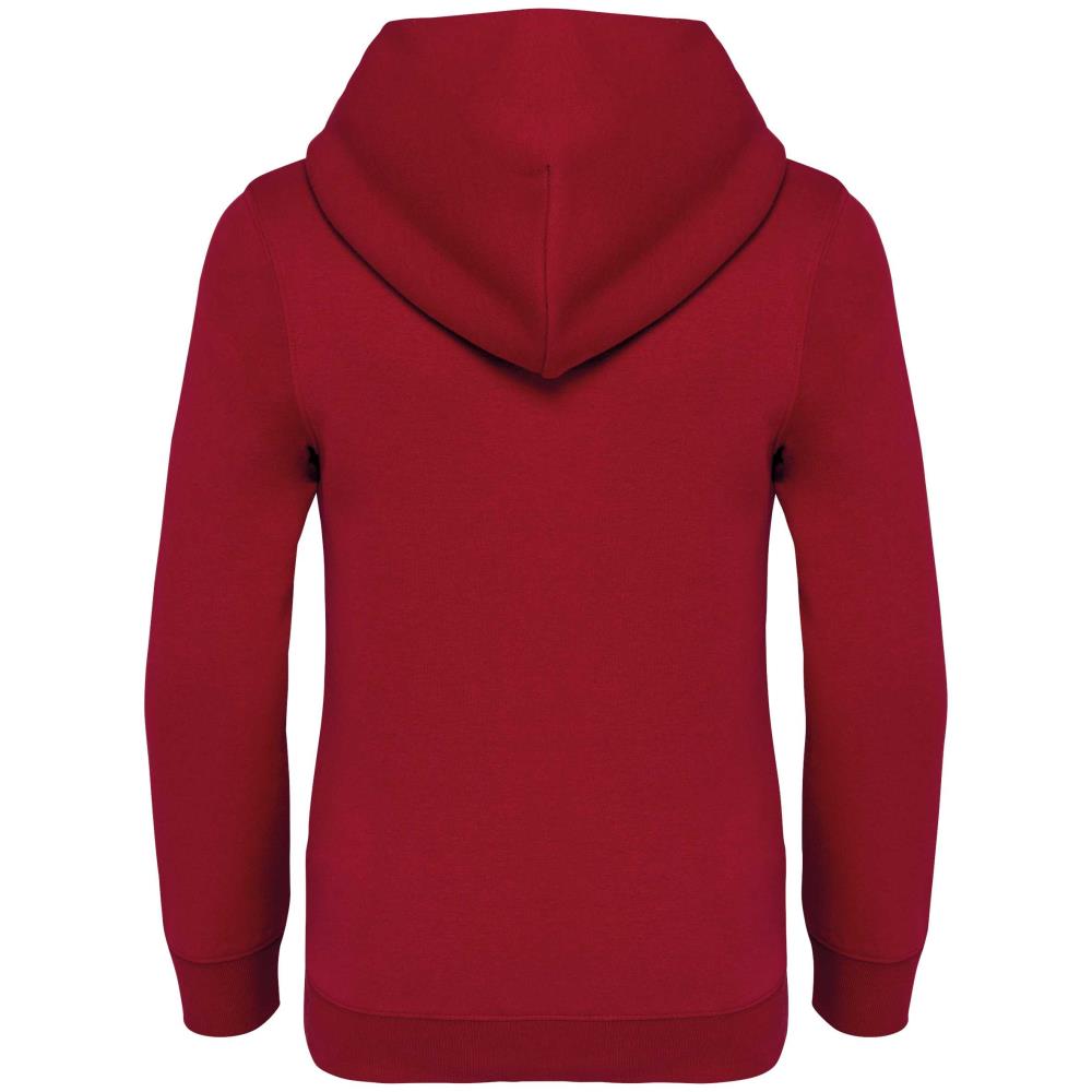 Ecologische kindersweater met capuchon