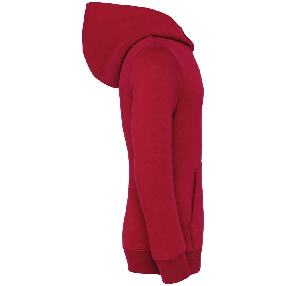Ecologische kindersweater met capuchon