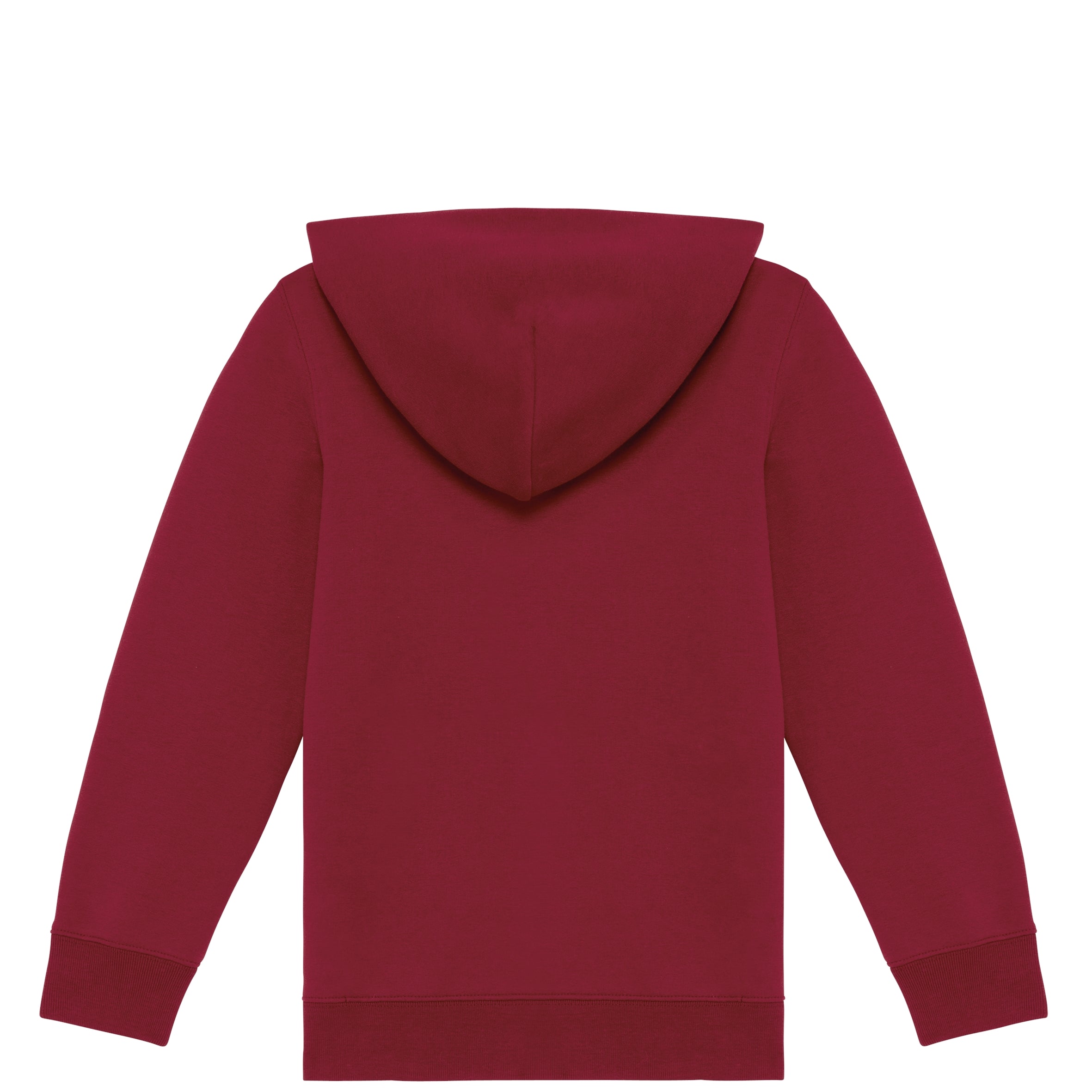 Ecologische kindersweater met capuchon