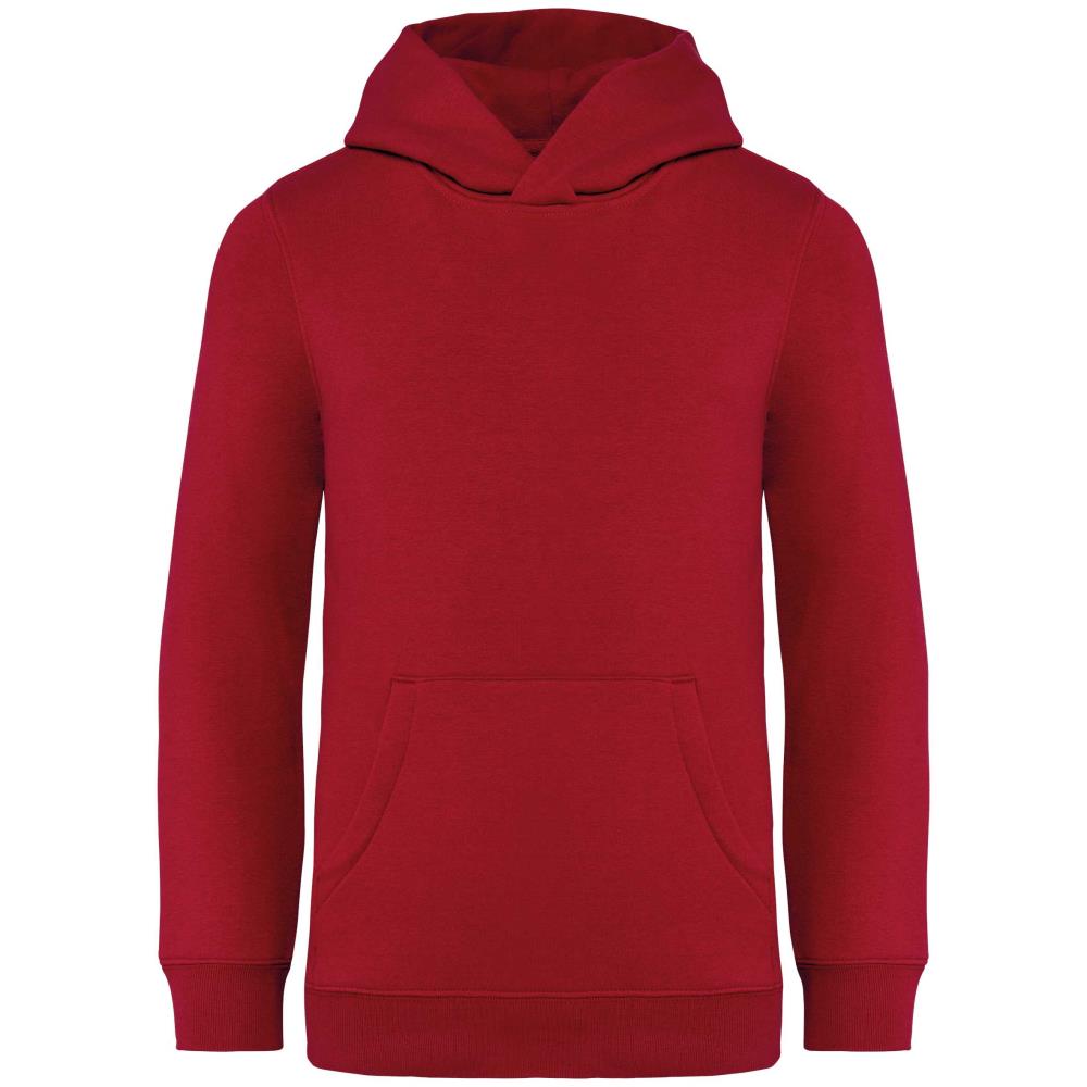 Ecologische kindersweater met capuchon